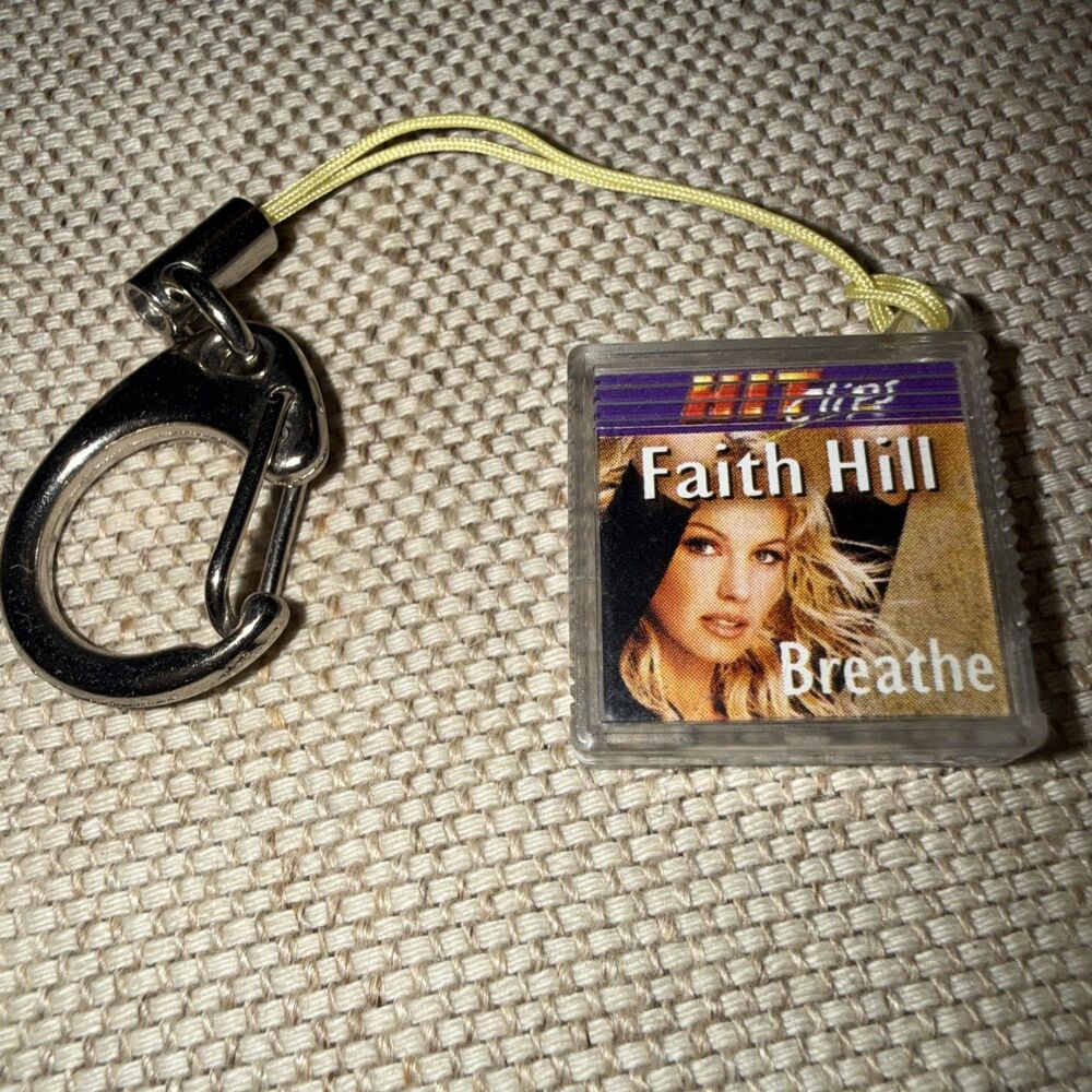 Vintage Tiger Hasbro HitClips “Breathe”  Faith Hill Music Cartridge Hit Clips